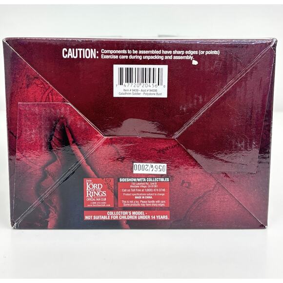 Sideshow Weta Galadhrim Soldier 1:4 Bust Lord of the Rings Two Towers #0564/2000 - Picture 8 of 9